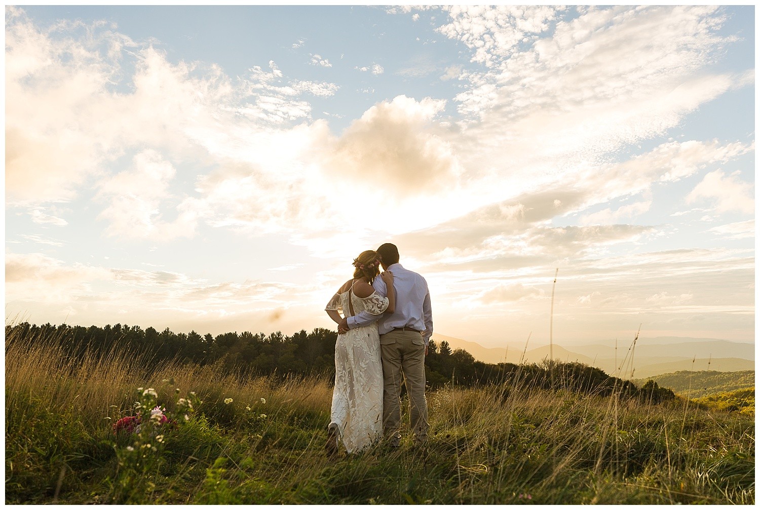 Asheville Mountain Boho Elopement Photographer