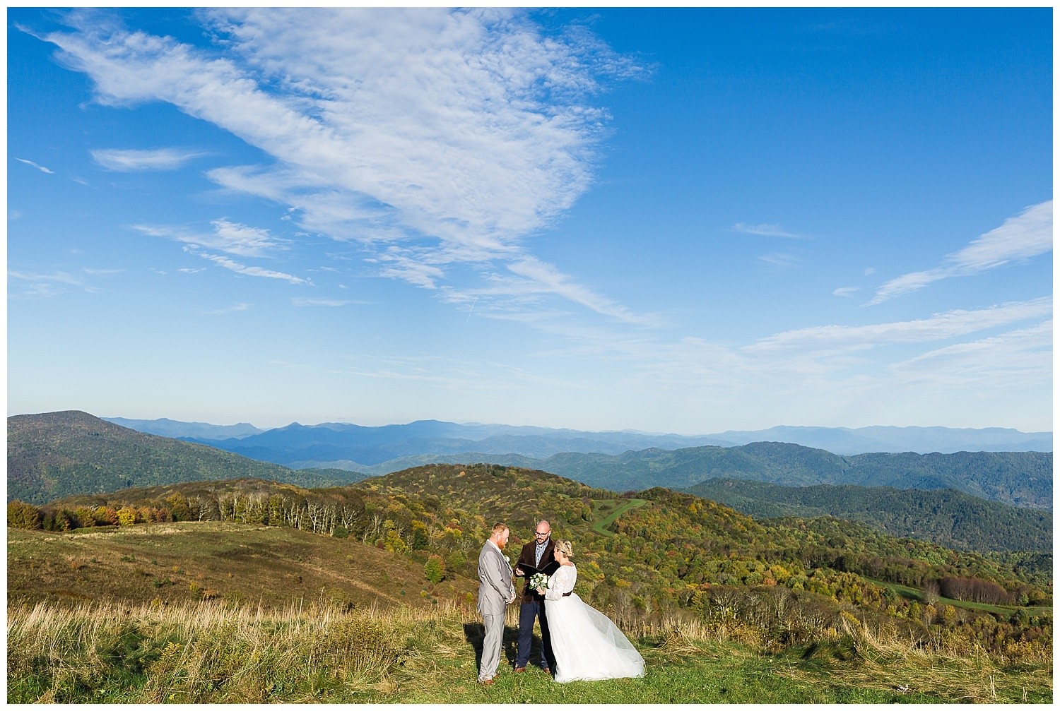 Asheville Mountain Adventure Elopement Photographer