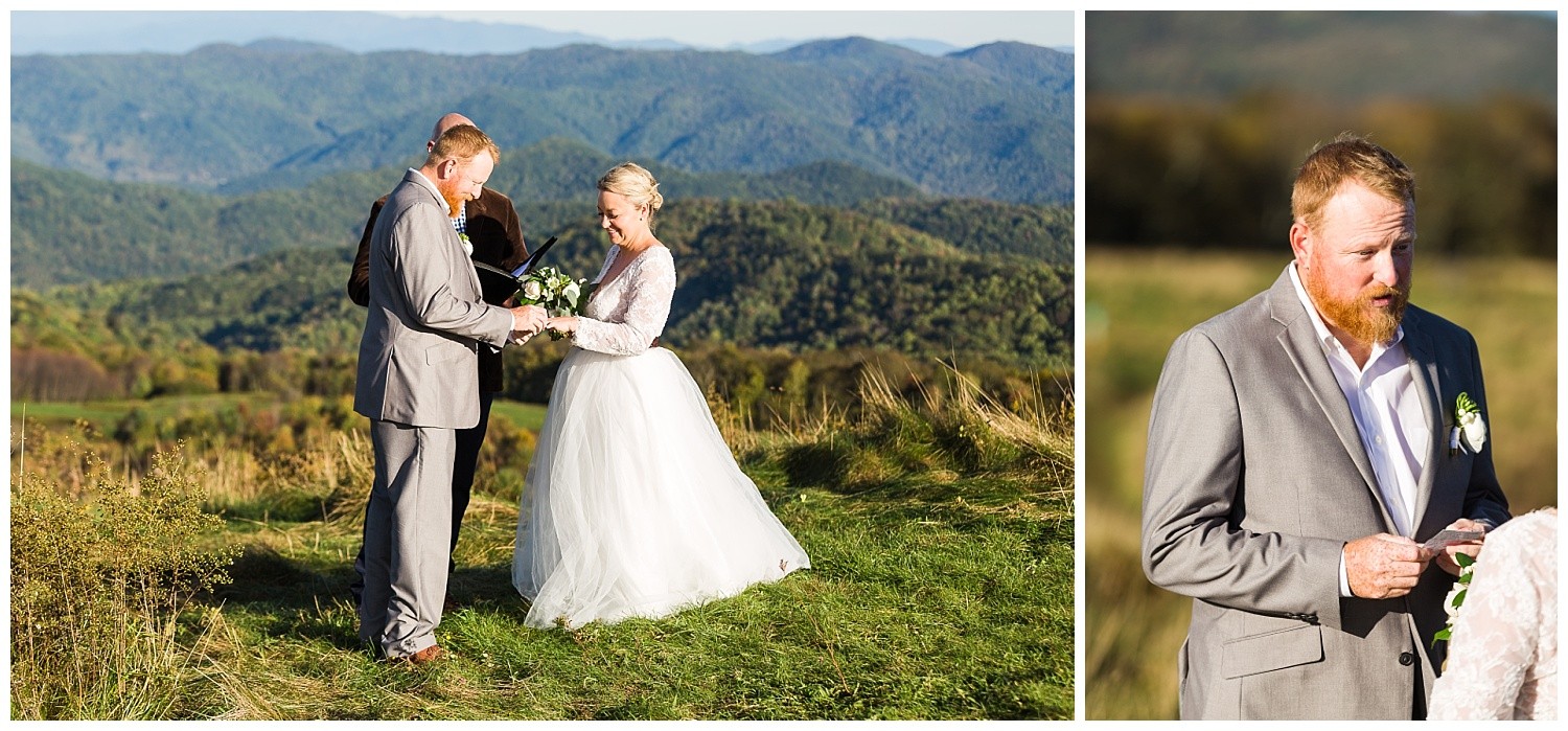 Asheville Mountain Adventure Elopement Photographer