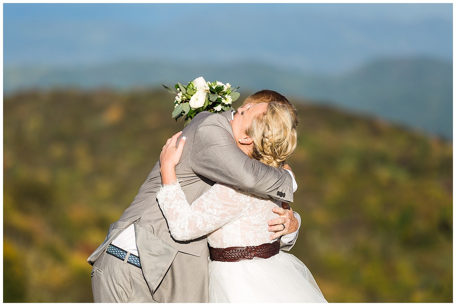 Asheville Mountain Adventure Elopement Photographer