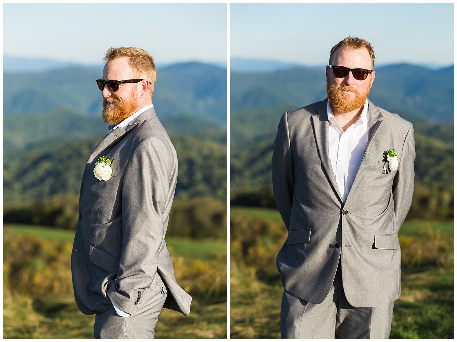 Asheville Mountain Adventure Elopement Photographer