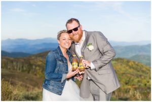 Asheville Mountain Adventure Elopement Photographer