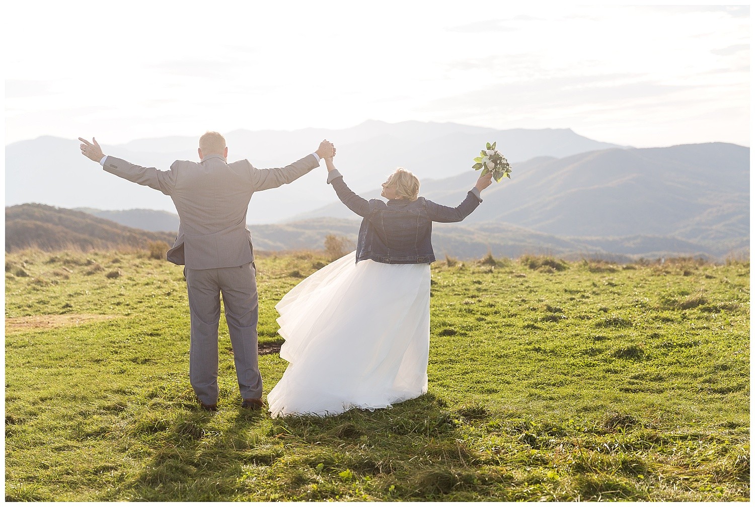 Asheville Mountain Adventure Elopement Photographer