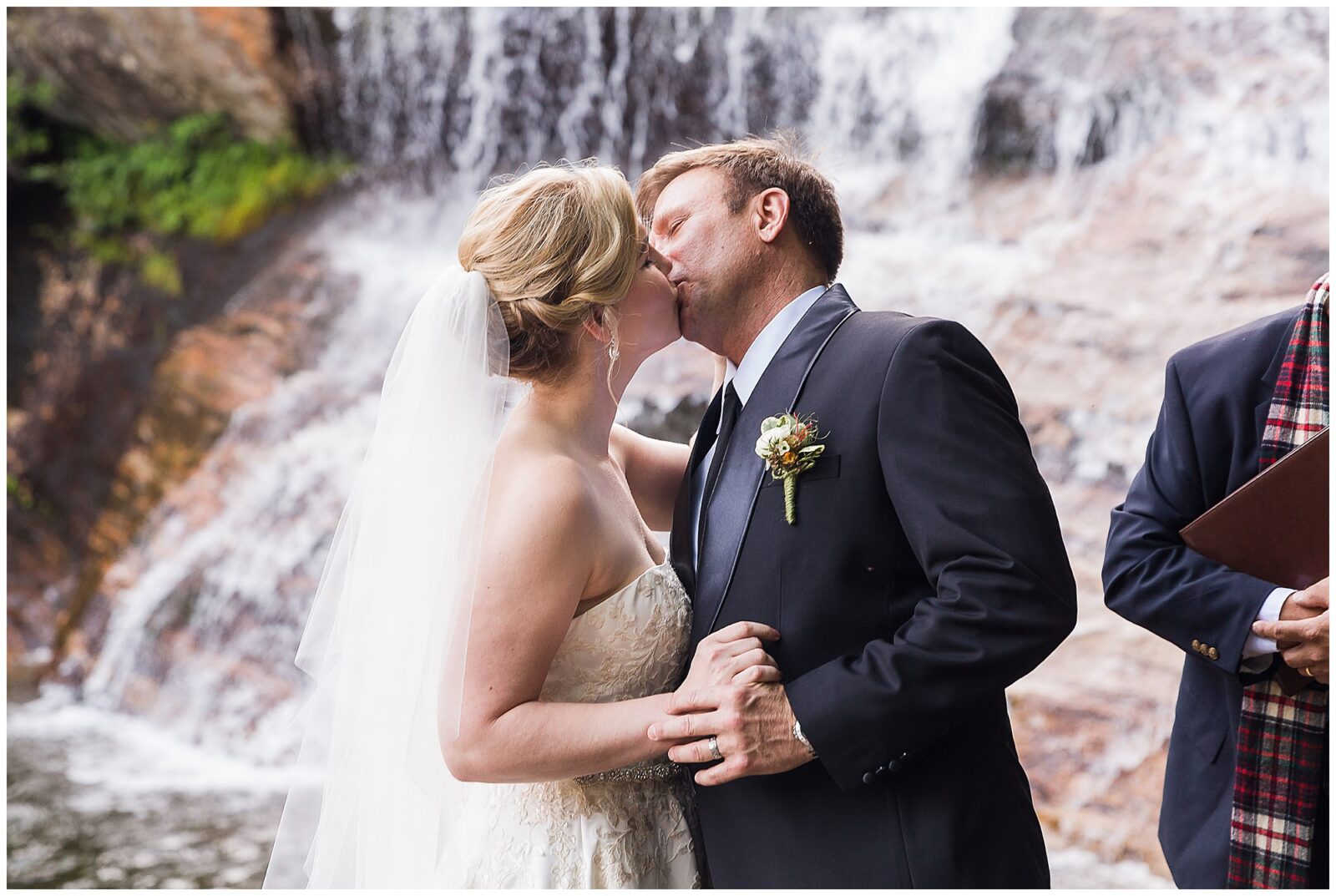 Waterfall Elopement in Asheville, NC