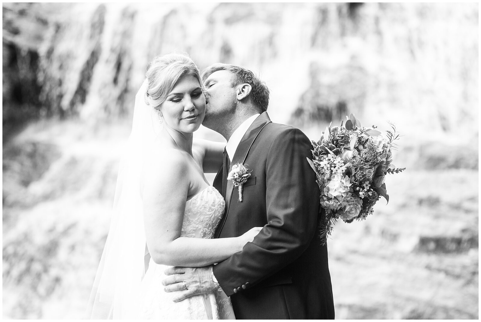 Waterfall Elopement in Asheville, NC