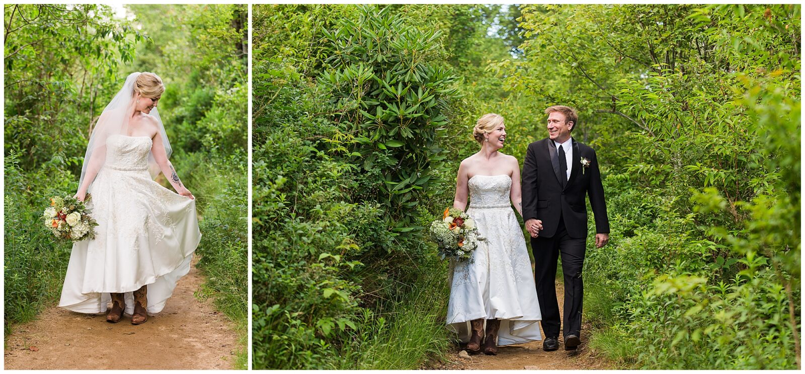 Waterfall Elopement in Asheville, NC