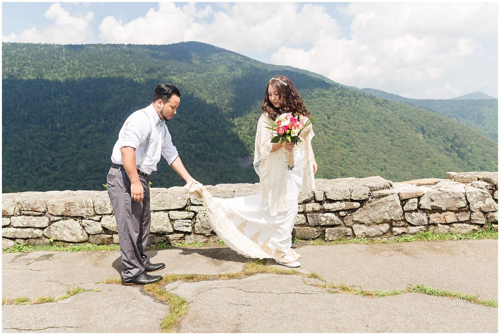 asheville elopement photographer