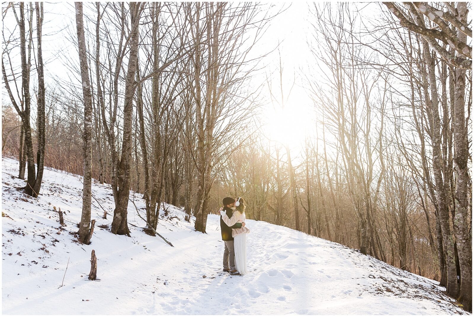 Winter Max Patch Elopement