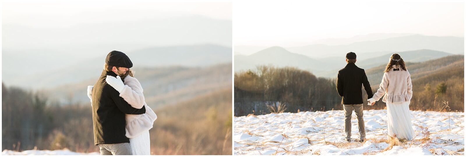 Winter Max Patch Elopement