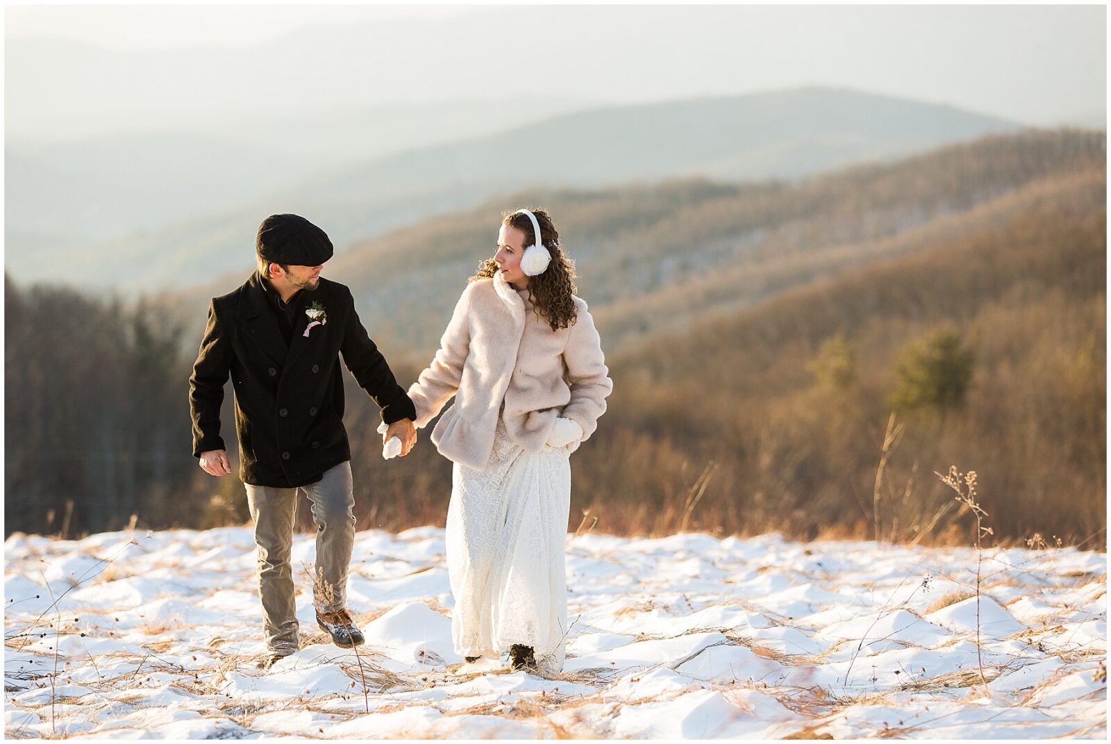 Winter Max Patch Elopement