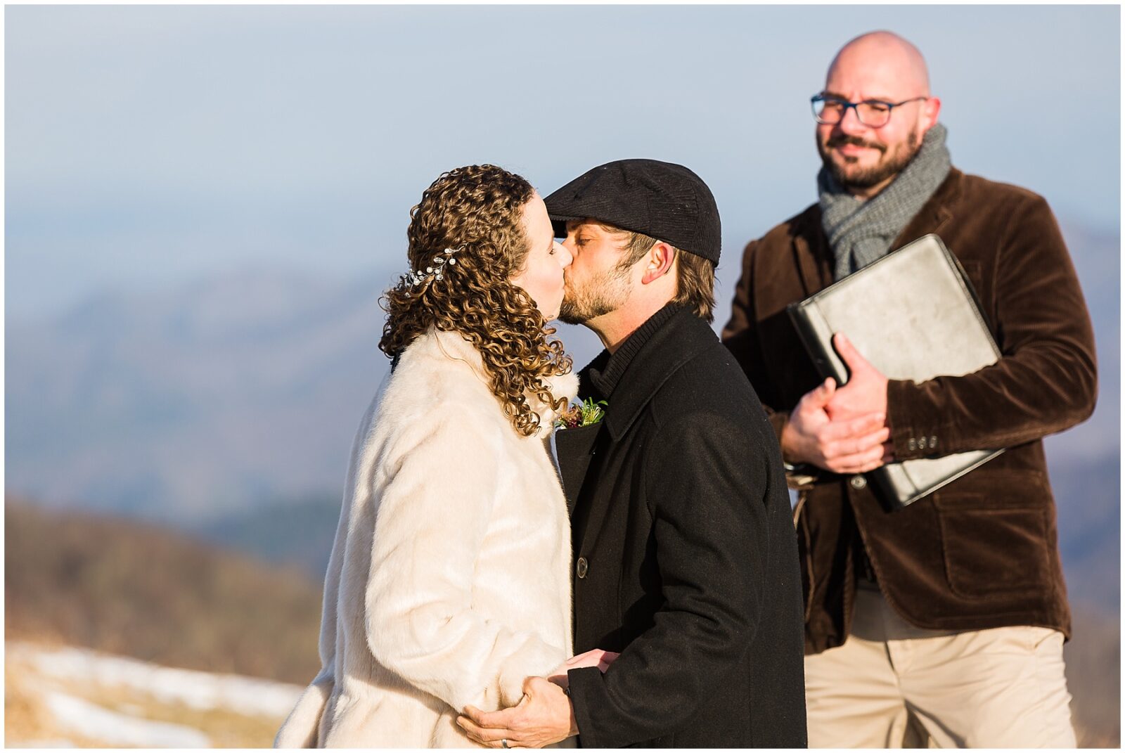 Winter Max Patch Elopement