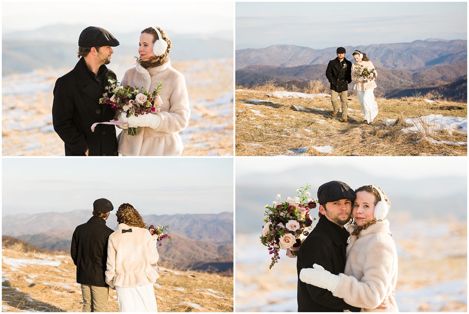 Winter Max Patch Elopement