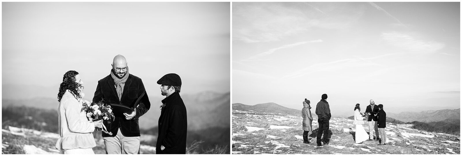 Winter Max Patch Elopement