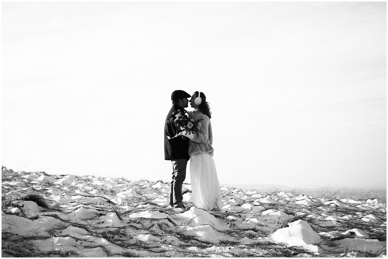 Winter Max Patch Elopement