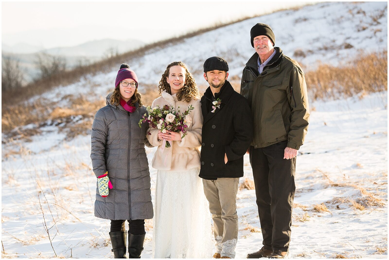 Winter Max Patch Elopement