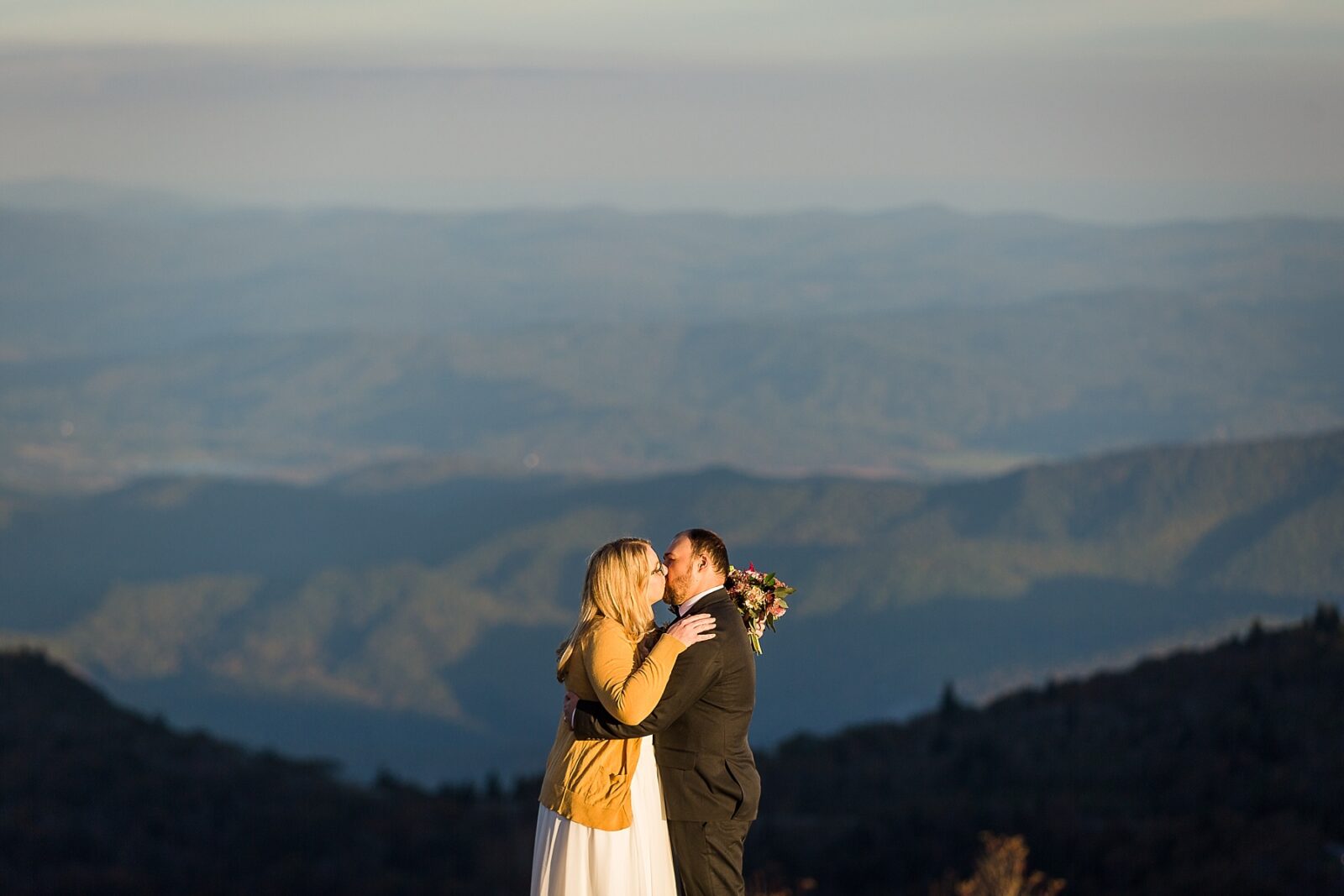 asheville mountain elopement photographer