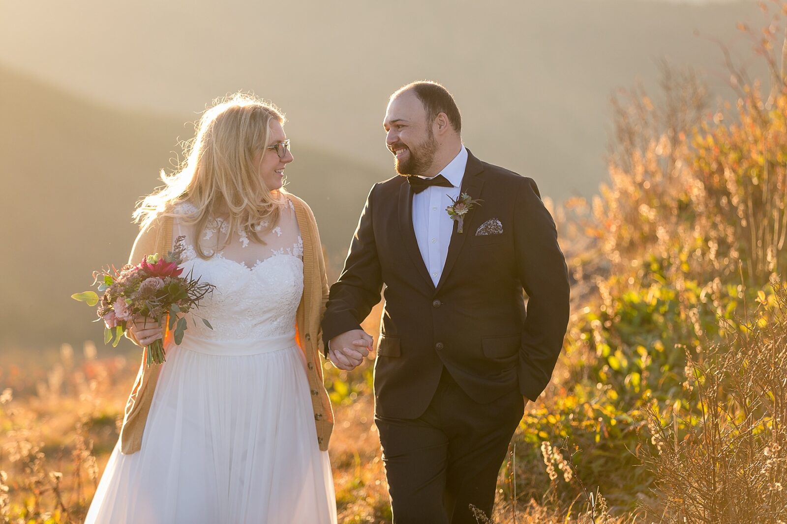 asheville mountain elopement photographer