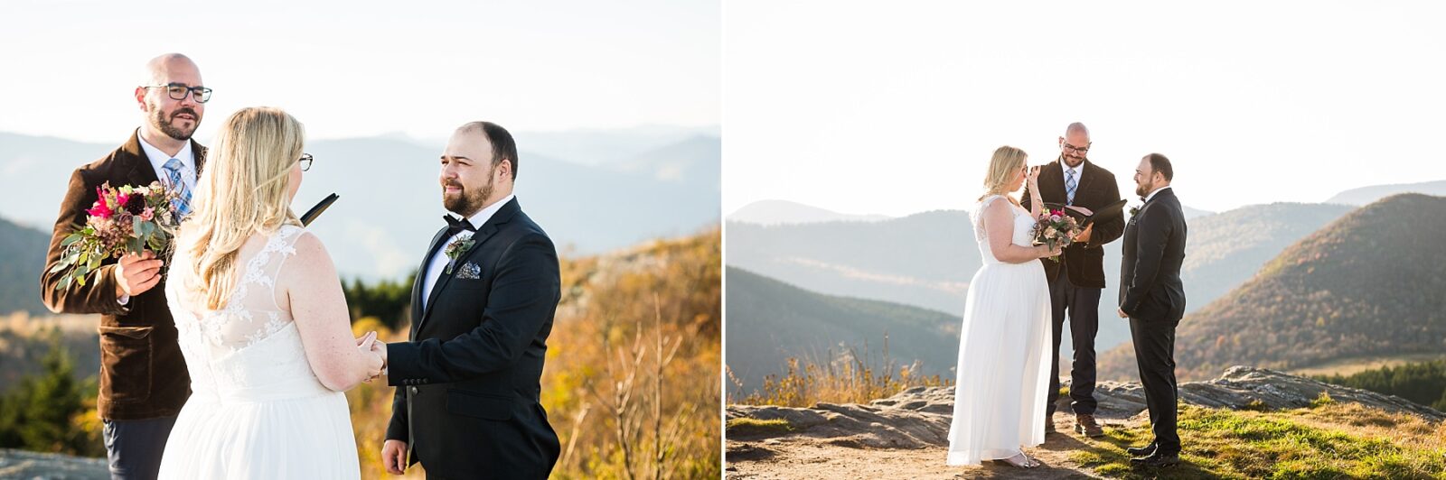 asheville mountain elopement photographer