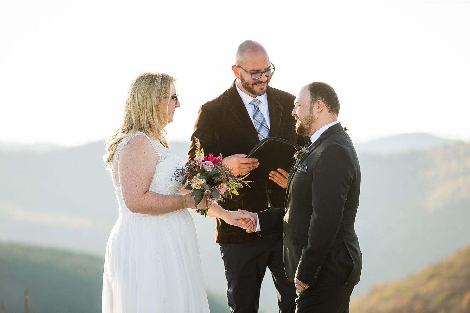 asheville mountain elopement photographer