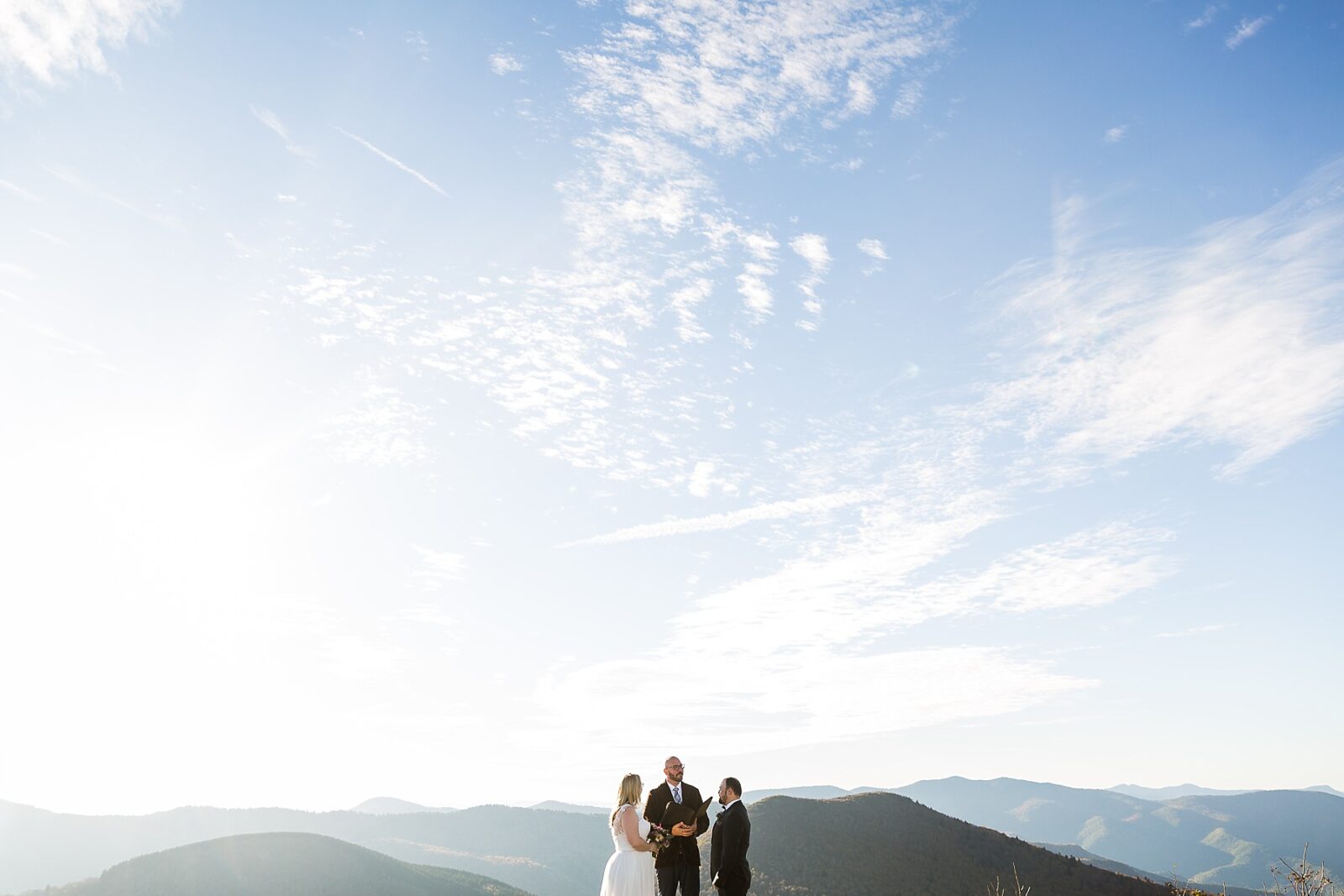 asheville mountain elopement photographer