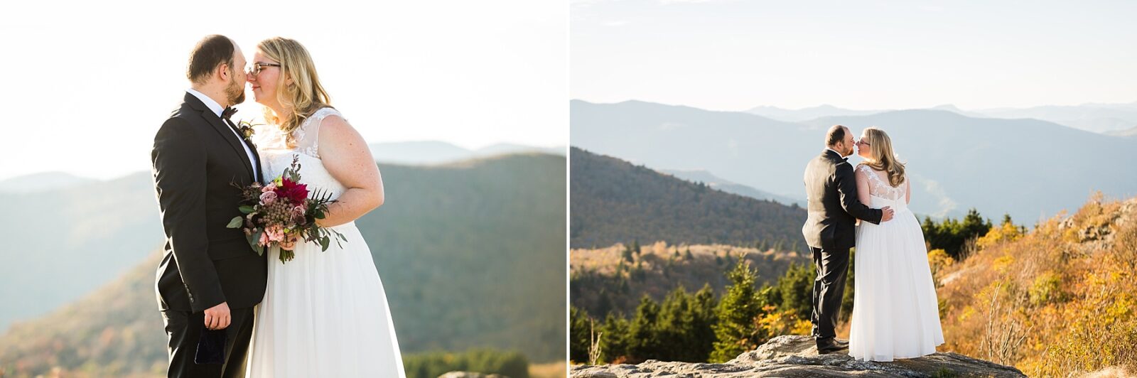 asheville mountain elopement photographer