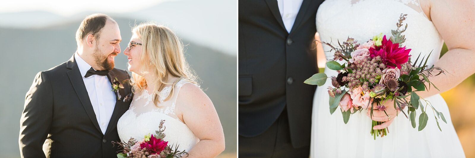 asheville mountain elopement photographer