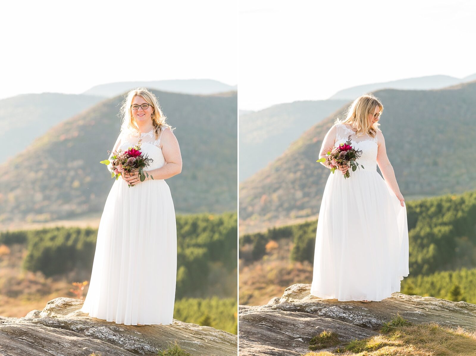 asheville mountain elopement photographer