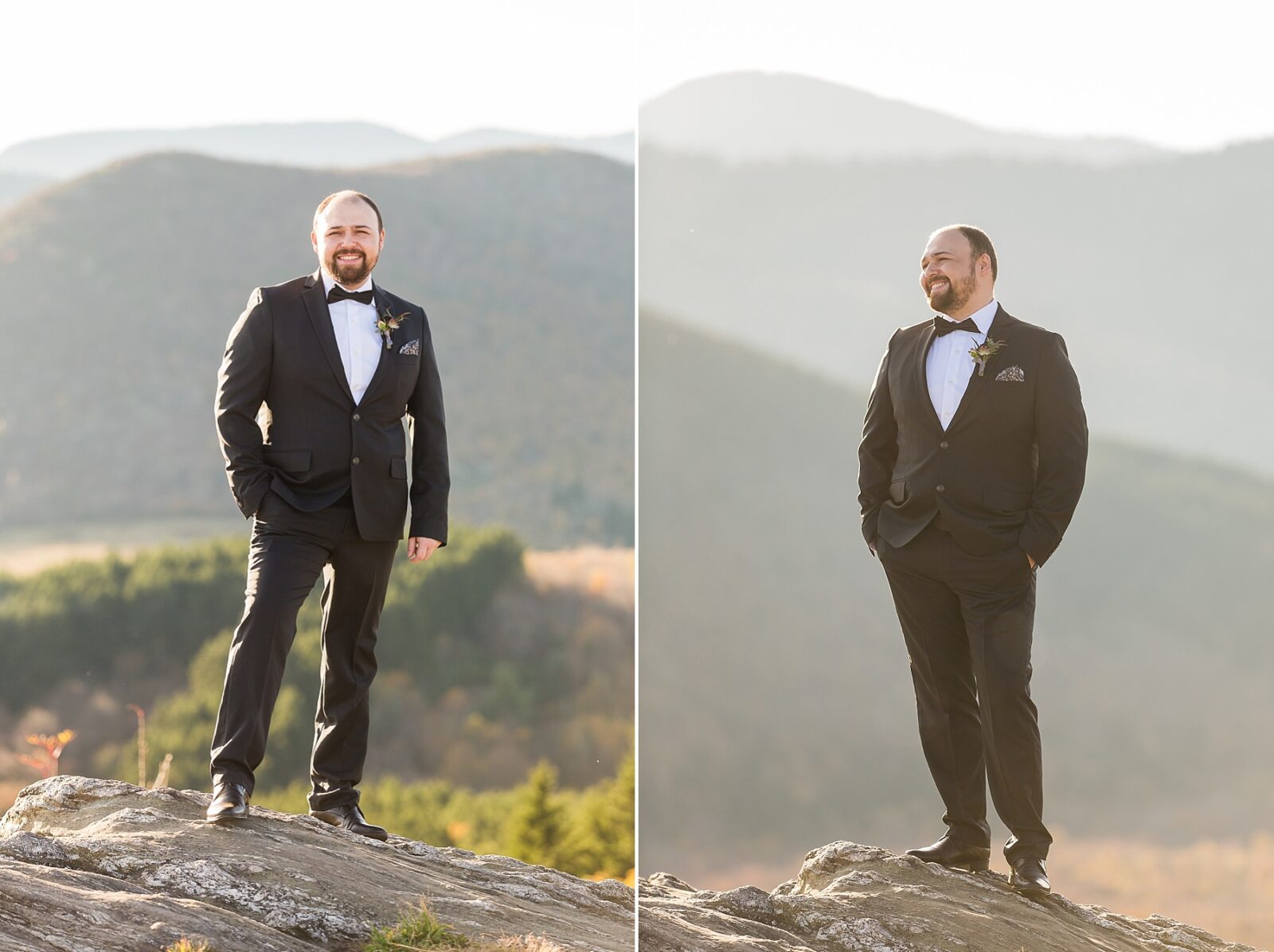 asheville mountain elopement photographer