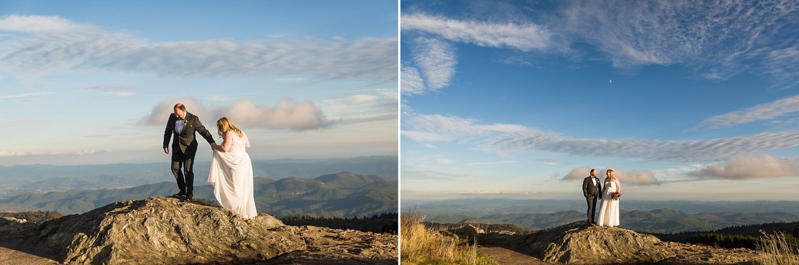 asheville mountain elopement photographer