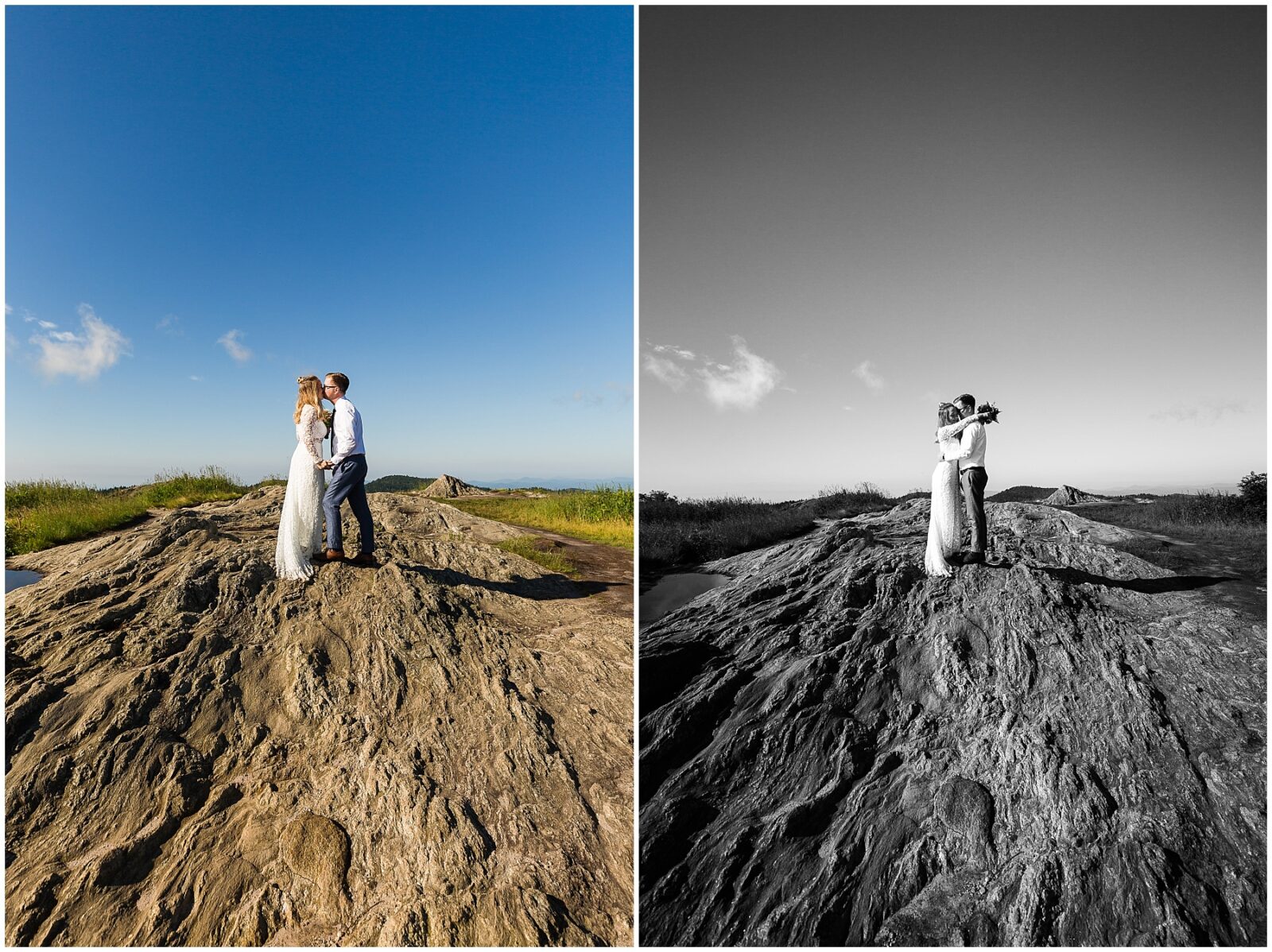 Morning Mountaintop Elopement in Asheville