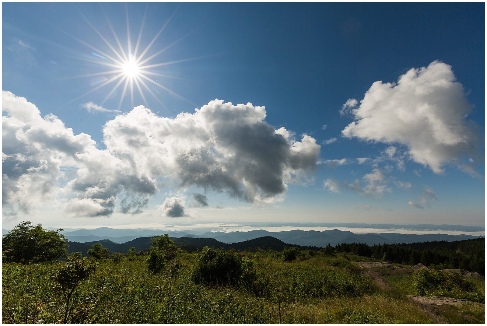 Morning Mountaintop Elopement in Asheville