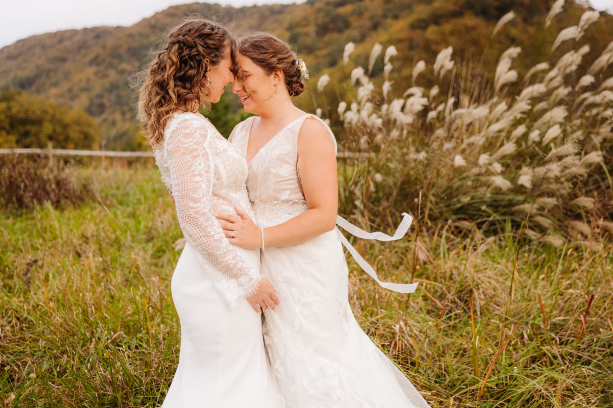 Brides Embrace Same Sex Wedding ~ Elope Outdoors