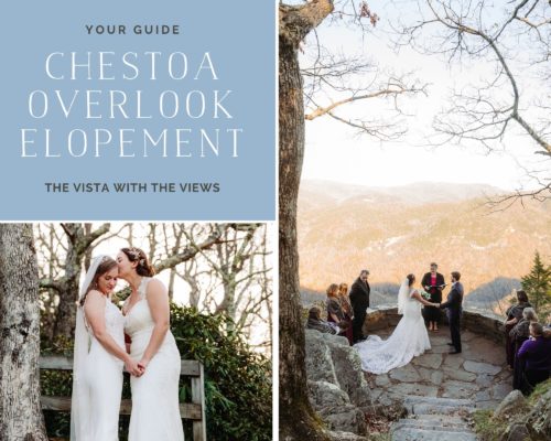 Elopement Chestoa Overlook guide with photos and tips
