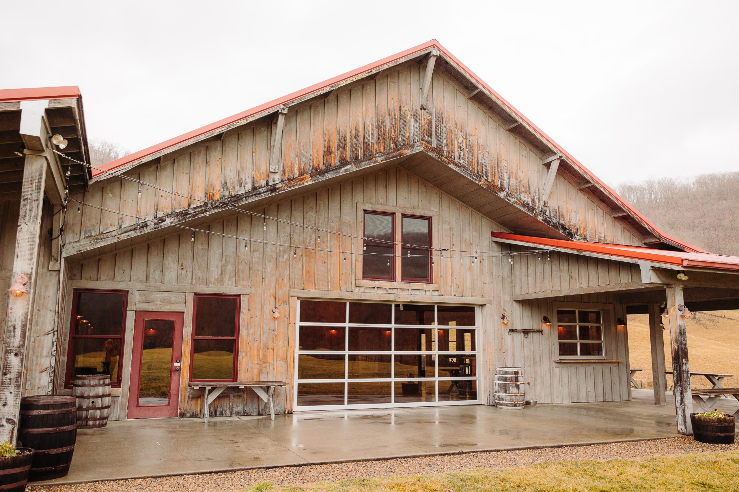 Asheville NC Elopement Venue barn Elope Outdoors