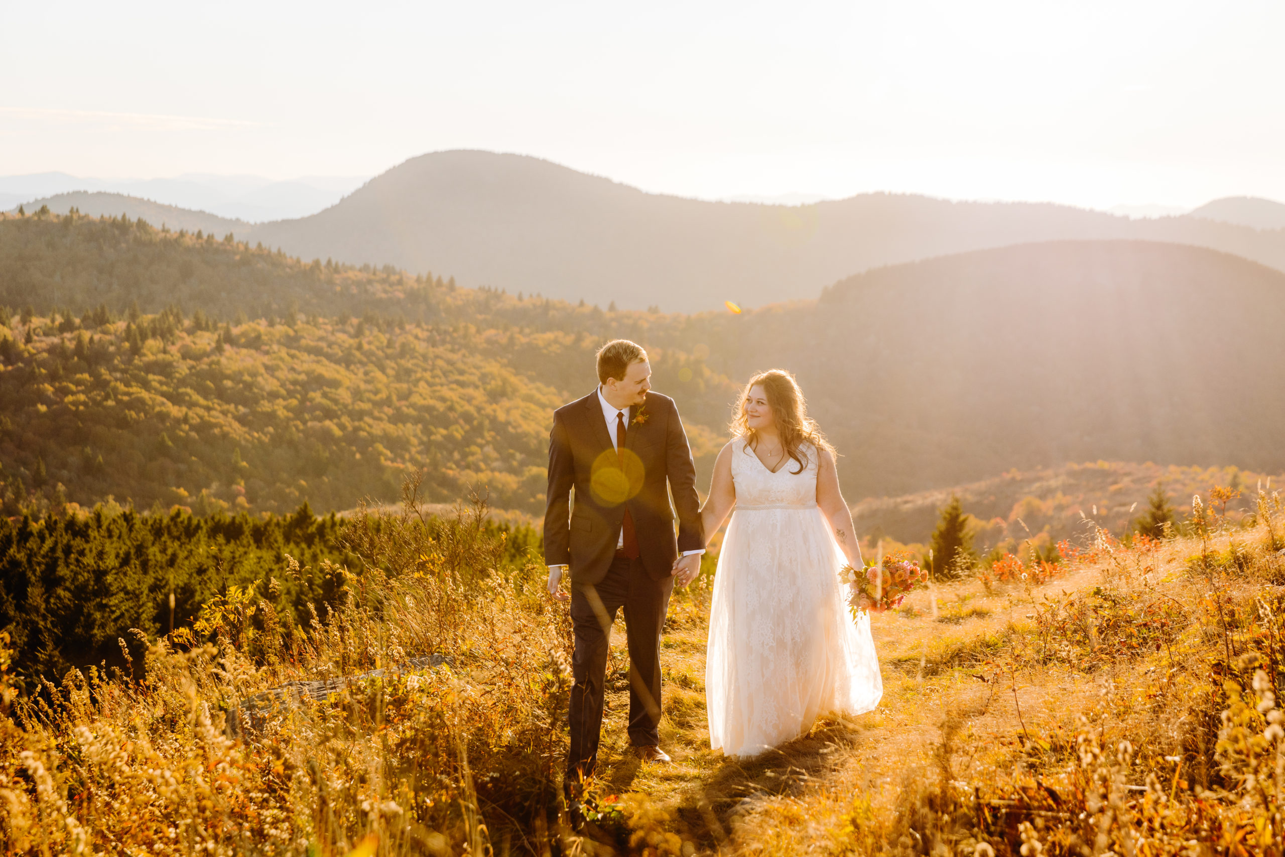 Fall Elopement Mountain Elope Outdoors