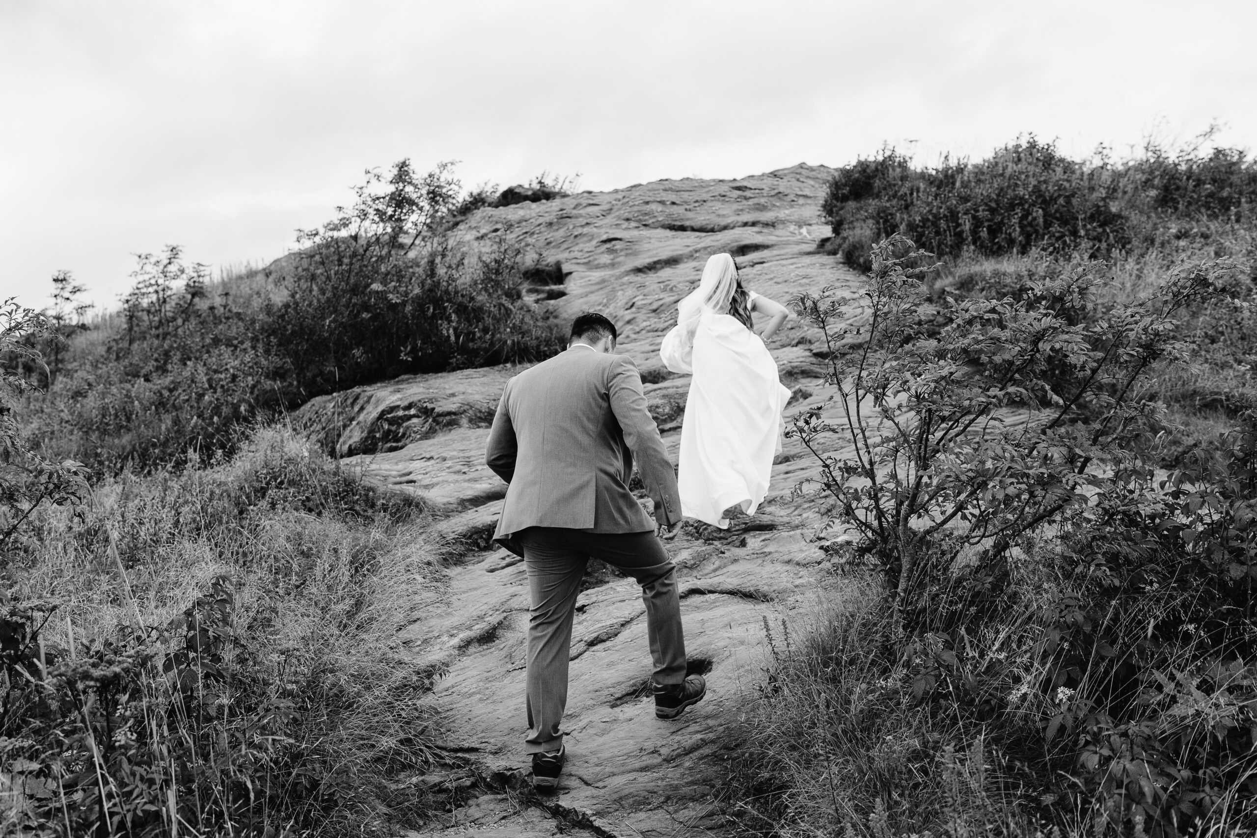Adventure Elopement in Asheville NC