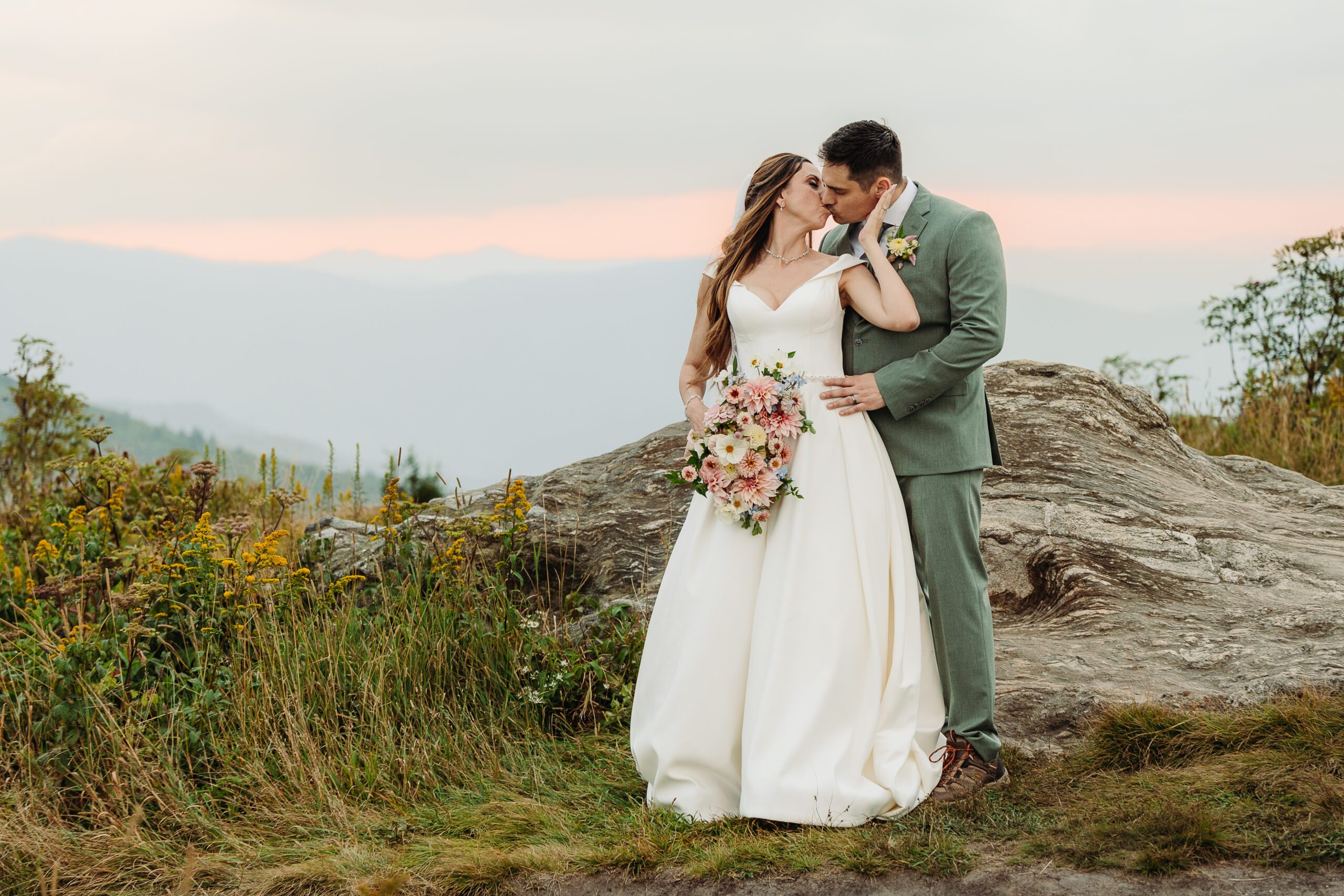 Adventure Elopement in Asheville NC