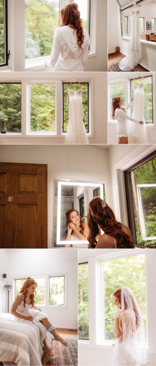 Windows Over Waterfalls Elopement Getting Ready